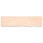 vidaXL Tischplatte 160x40x6 cm Massivholz Eiche Unbehandelt vidaXL Tischplatte 160x40x6 cm Massivholz Eiche Unbehandelt