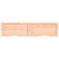 vidaXL Tischplatte 160x40x6 cm Massivholz Eiche Unbehandelt vidaXL Tischplatte 160x40x6 cm Massivholz Eiche Unbehandelt