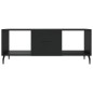 vidaXL Couchtisch Schwarz 102x50x40 cm Holzwerkstoff vidaXL Couchtisch Schwarz 102x50x40 cm Holzwerkstoff