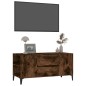 vidaXL TV-Schrank Räuchereiche 102x44,5x50 cm Holzwerkstoff vidaXL TV-Schrank Räuchereiche 102x44,5x50 cm Holzwerkstoff