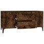 vidaXL TV-Schrank Räuchereiche 102x44,5x50 cm Holzwerkstoff vidaXL TV-Schrank Räuchereiche 102x44,5x50 cm Holzwerkstoff
