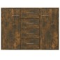 vidaXL Sideboard Räuchereiche 88x30x65 cm Holzwerkstoff vidaXL Sideboard Räuchereiche 88x30x65 cm Holzwerkstoff