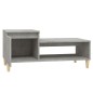 vidaXL Couchtisch Betongrau 100x50x45 cm Holzwerkstoff vidaXL Couchtisch Betongrau 100x50x45 cm Holzwerkstoff