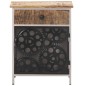 vidaXL Nachttisch 40x30x50 cm Raues Mangoholz vidaXL Nachttisch 40x30x50 cm Raues Mangoholz