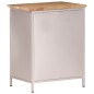 vidaXL Nachttisch 40x30x50 cm Raues Mangoholz vidaXL Nachttisch 40x30x50 cm Raues Mangoholz
