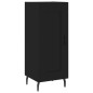 vidaXL Sideboard Schwarz 34,5x34x90 cm Holzwerkstoff vidaXL Sideboard Schwarz 34,5x34x90 cm Holzwerkstoff