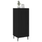 vidaXL Sideboard Schwarz 34,5x34x90 cm Holzwerkstoff vidaXL Sideboard Schwarz 34,5x34x90 cm Holzwerkstoff