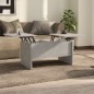 vidaXL Couchtisch Betongrau 80x50x42,5 cm Holzwerkstoff vidaXL Couchtisch Betongrau 80x50x42,5 cm Holzwerkstoff
