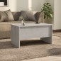 vidaXL Couchtisch Betongrau 80x50x42,5 cm Holzwerkstoff vidaXL Couchtisch Betongrau 80x50x42,5 cm Holzwerkstoff