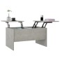 vidaXL Couchtisch Betongrau 80x50x42,5 cm Holzwerkstoff vidaXL Couchtisch Betongrau 80x50x42,5 cm Holzwerkstoff