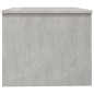 vidaXL Couchtisch Betongrau 80x50x42,5 cm Holzwerkstoff vidaXL Couchtisch Betongrau 80x50x42,5 cm Holzwerkstoff