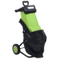 vidaXL Elektrischer Gartenhäcksler mit 2 Ersatzklingen 2400 W vidaXL Elektrischer Gartenhäcksler mit 2 Ersatzklingen 2400 W