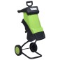 vidaXL Elektrischer Gartenhäcksler mit 2 Ersatzklingen 2400 W vidaXL Elektrischer Gartenhäcksler mit 2 Ersatzklingen 2400 W