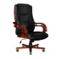 vidaXL Chefsessel Schwarz vidaXL Chefsessel Schwarz