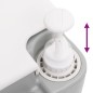 vidaXL Camping-Toilette Tragbar Grau und Weiß 15+10 L HDPE vidaXL Camping-Toilette Tragbar Grau und Weiß 15+10 L HDPE
