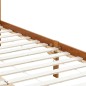 vidaXL Himmelbett-Gestell Honigbraun Massivholz Kiefer 90 x 200 cm vidaXL Himmelbett-Gestell Honigbraun Massivholz Kiefer 90 x 200 cm