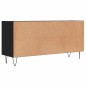 vidaXL TV-Schrank Schwarz 103,5x30x50 cm Holzwerkstoff vidaXL TV-Schrank Schwarz 103,5x30x50 cm Holzwerkstoff