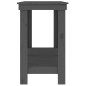 vidaXL Werkbank Grau 180x50x80 cm Massivholz Kiefer vidaXL Werkbank Grau 180x50x80 cm Massivholz Kiefer