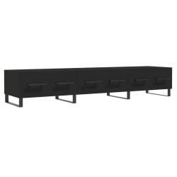 vidaXL TV-Schrank Schwarz 150x36x30 cm Holzwerkstoff