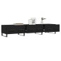 vidaXL TV-Schrank Schwarz 150x36x30 cm Holzwerkstoff vidaXL TV-Schrank Schwarz 150x36x30 cm Holzwerkstoff