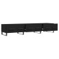 vidaXL TV-Schrank Schwarz 150x36x30 cm Holzwerkstoff vidaXL TV-Schrank Schwarz 150x36x30 cm Holzwerkstoff