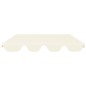 vidaXL Ersatzdach für Hollywoodschaukel Creme 150/130x70/105 cm vidaXL Ersatzdach für Hollywoodschaukel Creme 150/130x70/105 cm