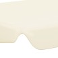 vidaXL Ersatzdach für Hollywoodschaukel Creme 150/130x70/105 cm vidaXL Ersatzdach für Hollywoodschaukel Creme 150/130x70/105 cm