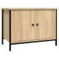 vidaXL TV-Schrank mit Türen Sonoma-Eiche 60x35x45 cm Holzwerkstoff vidaXL TV-Schrank mit Türen Sonoma-Eiche 60x35x45 cm Holzwerkstoff
