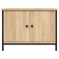 vidaXL TV-Schrank mit Türen Sonoma-Eiche 60x35x45 cm Holzwerkstoff vidaXL TV-Schrank mit Türen Sonoma-Eiche 60x35x45 cm Holzwerkstoff