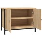 vidaXL TV-Schrank mit Türen Sonoma-Eiche 60x35x45 cm Holzwerkstoff vidaXL TV-Schrank mit Türen Sonoma-Eiche 60x35x45 cm Holzwerkstoff
