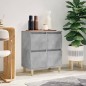 vidaXL Sideboard Betongrau 60x35x70 cm Holzwerkstoff vidaXL Sideboard Betongrau 60x35x70 cm Holzwerkstoff
