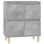 vidaXL Sideboard Betongrau 60x35x70 cm Holzwerkstoff vidaXL Sideboard Betongrau 60x35x70 cm Holzwerkstoff