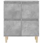 vidaXL Sideboard Betongrau 60x35x70 cm Holzwerkstoff vidaXL Sideboard Betongrau 60x35x70 cm Holzwerkstoff