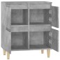 vidaXL Sideboard Betongrau 60x35x70 cm Holzwerkstoff vidaXL Sideboard Betongrau 60x35x70 cm Holzwerkstoff