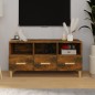 vidaXL TV-Schrank Räuchereiche 102x36x50 cm Holzwerkstoff vidaXL TV-Schrank Räuchereiche 102x36x50 cm Holzwerkstoff