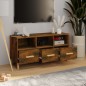 vidaXL TV-Schrank Räuchereiche 102x36x50 cm Holzwerkstoff vidaXL TV-Schrank Räuchereiche 102x36x50 cm Holzwerkstoff