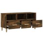 vidaXL TV-Schrank Räuchereiche 102x36x50 cm Holzwerkstoff vidaXL TV-Schrank Räuchereiche 102x36x50 cm Holzwerkstoff