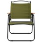vidaXL Campingstühle 2 Stk. Grün 54x55x78 cm Oxford-Gewebe vidaXL Campingstühle 2 Stk. Grün 54x55x78 cm Oxford-Gewebe
