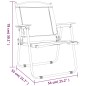 vidaXL Campingstühle 2 Stk. Grün 54x55x78 cm Oxford-Gewebe vidaXL Campingstühle 2 Stk. Grün 54x55x78 cm Oxford-Gewebe