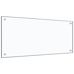 vidaXL Küchenrückwand Transparent 90×40 cm Hartglas