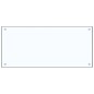 vidaXL Küchenrückwand Transparent 90×40 cm Hartglas vidaXL Küchenrückwand Transparent 90×40 cm Hartglas