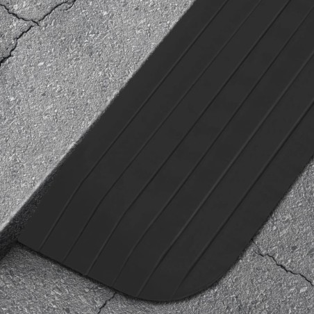 vidaXL Schwellenrampen 2 Stk. 110x21x2,5 cm Gummi