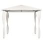 vidaXL Pavillon mit Pfostenabdeckungen 3x3x2,6 m Creme 160 g/m² vidaXL Pavillon mit Pfostenabdeckungen 3x3x2,6 m Creme 160 g/m²