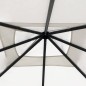 vidaXL Pavillon mit Pfostenabdeckungen 3x3x2,6 m Creme 160 g/m² vidaXL Pavillon mit Pfostenabdeckungen 3x3x2,6 m Creme 160 g/m²