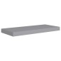 vidaXL Schwebende Wandregale 2 Stk. Grau 60x23,5x3,8cm MDF vidaXL Schwebende Wandregale 2 Stk. Grau 60x23,5x3,8cm MDF