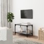 vidaXL TV-Schrank Grau Sonoma 60x33x41 cm Holzwerkstoff und Stahl vidaXL TV-Schrank Grau Sonoma 60x33x41 cm Holzwerkstoff und Stahl
