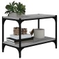vidaXL TV-Schrank Grau Sonoma 60x33x41 cm Holzwerkstoff und Stahl vidaXL TV-Schrank Grau Sonoma 60x33x41 cm Holzwerkstoff und Stahl