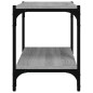 vidaXL TV-Schrank Grau Sonoma 60x33x41 cm Holzwerkstoff und Stahl vidaXL TV-Schrank Grau Sonoma 60x33x41 cm Holzwerkstoff und Stahl
