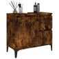 vidaXL Badschrank Räuchereiche 65x33x60 cm Holzwerkstoff vidaXL Badschrank Räuchereiche 65x33x60 cm Holzwerkstoff