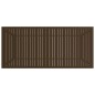 vidaXL Gartentisch Braun 190x80x72 cm Stahl vidaXL Gartentisch Braun 190x80x72 cm Stahl